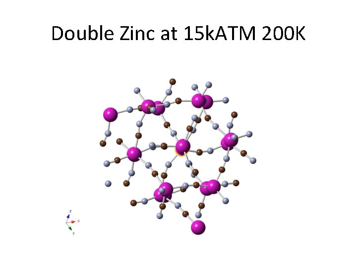 Double Zinc at 15 k. ATM 200 K Double Zinc at 15 k. ATM 200 K