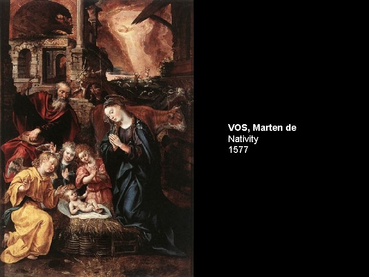 VOS, Marten de Nativity 1577 