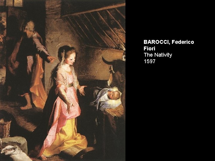 BAROCCI, Federico Fiori The Nativity 1597 