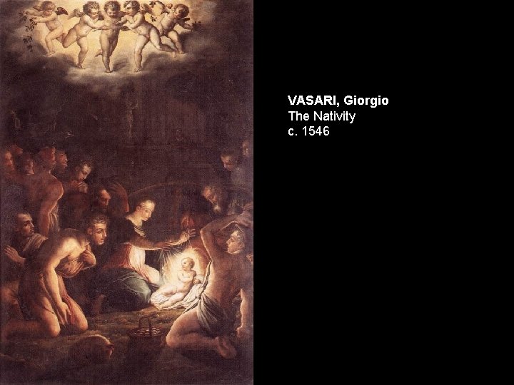 VASARI, Giorgio The Nativity c. 1546 