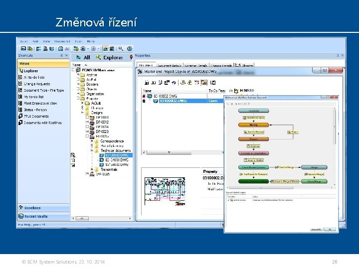 Změnová řízení © ECM System Solutions, 23. 10. 2014 26 