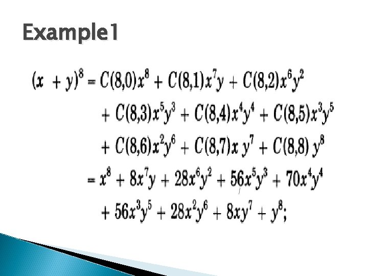 Example 1  Example 1