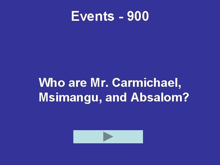 Events - 900 Who are Mr. Carmichael, Msimangu, and Absalom? 