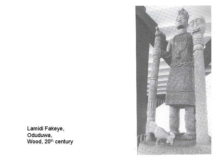 Lamidi Fakeye, Oduduwa, Wood, 20 th century 