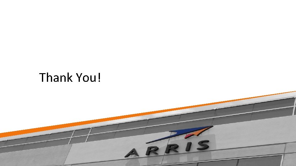 Thank You! Thank You!