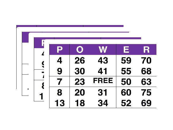 Power Bingo Power Bingo