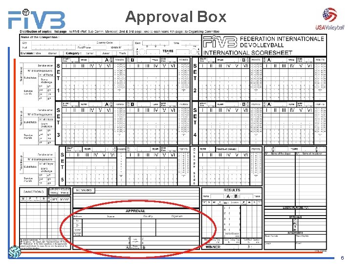 Approval Box 6 Approval Box 6