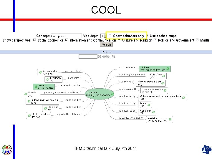 COOL IHMC technical talk, July 7 th 2011 