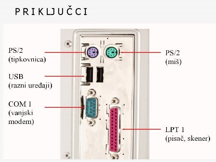 P R I K LJ U Č C I 