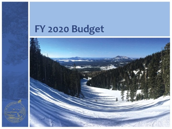 FY 2020 Budget 