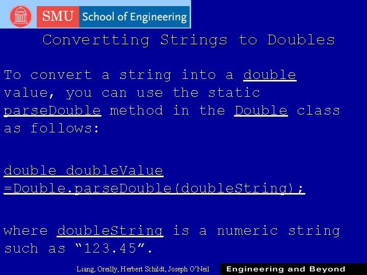 Convertting Strings to Doubles To convert a string into a double value, you can Convertting Strings to Doubles To convert a string into a double value, you can
