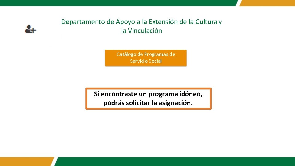 Departamento de Apoyo a la Extensión de la Cultura y la Vinculación Catálogo de