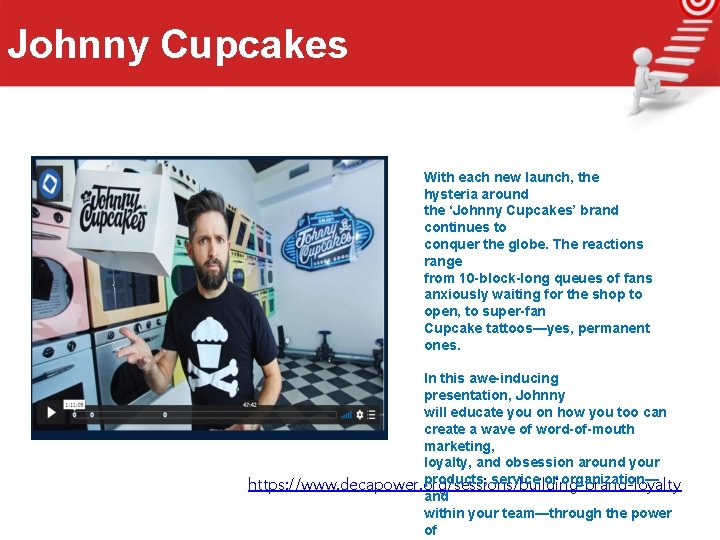 Johnny Cupcakes With each new launch, the hysteria around the ‘Johnny Cupcakes’ brand continues