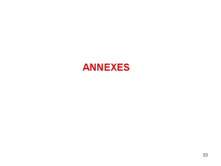 ANNEXES 33 