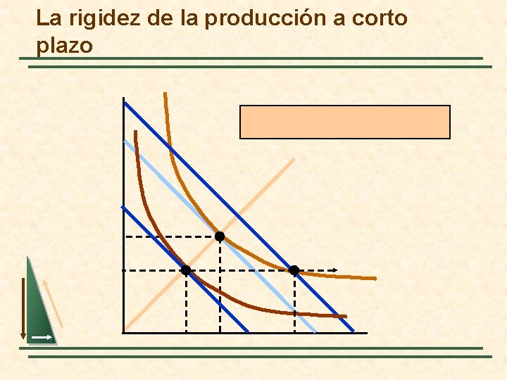 La rigidez de la producción a corto plazo 