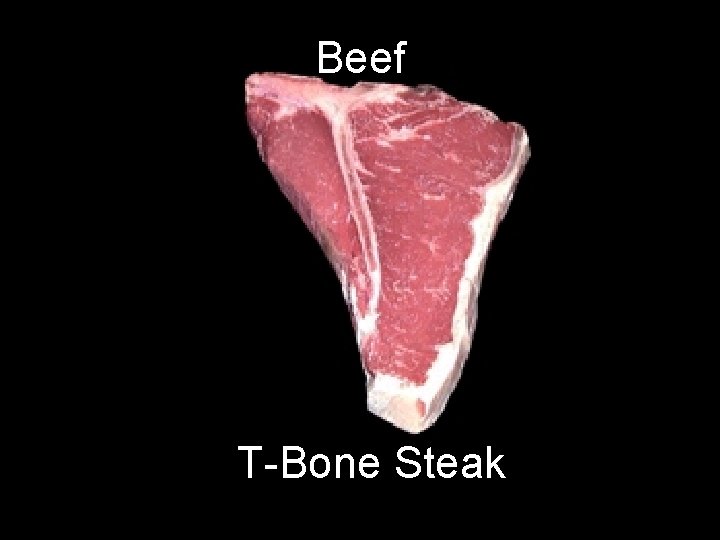 Beef T-Bone Steak 