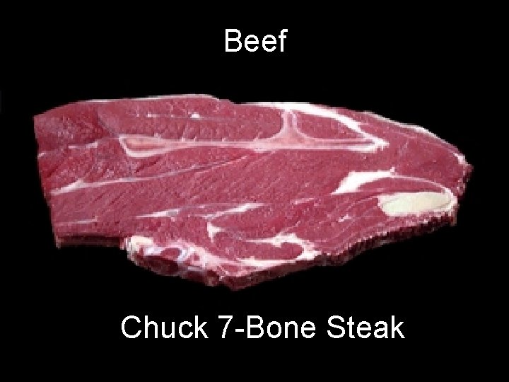 Beef Chuck 7 -Bone Steak 