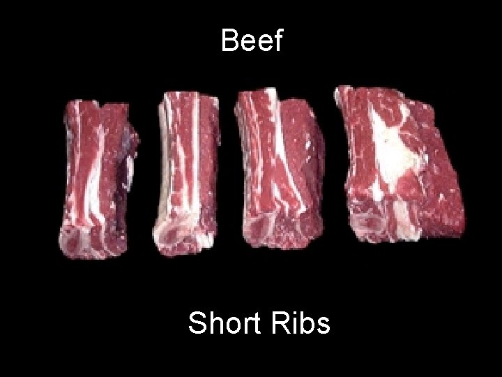 Beef Short Ribs 