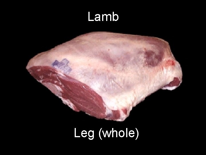 Lamb Leg (whole) 