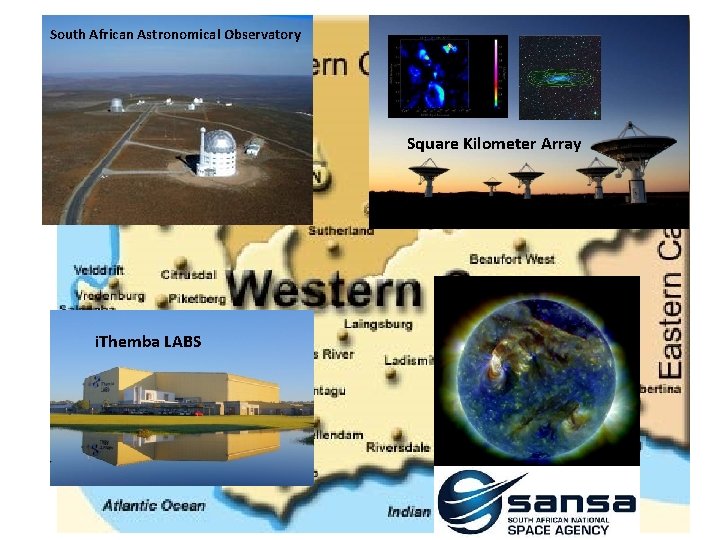 South African Astronomical Observatory Square Kilometer Array i. Themba LABS 
