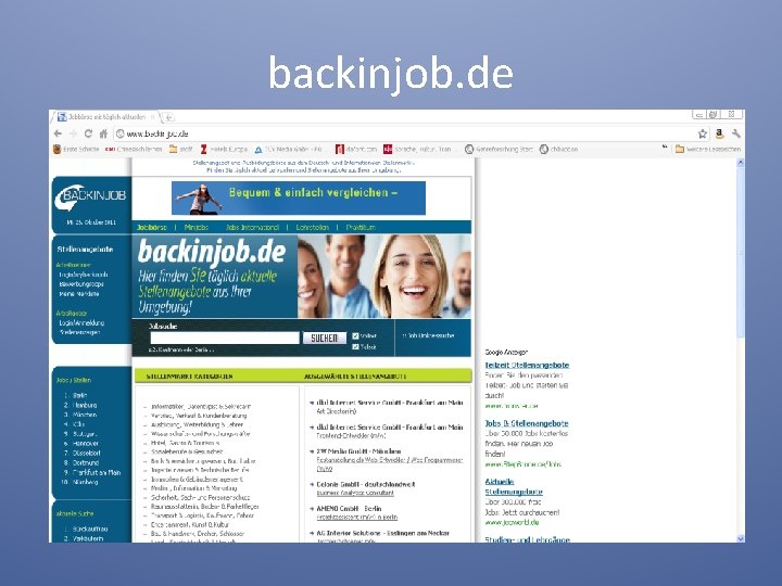 backinjob. de 