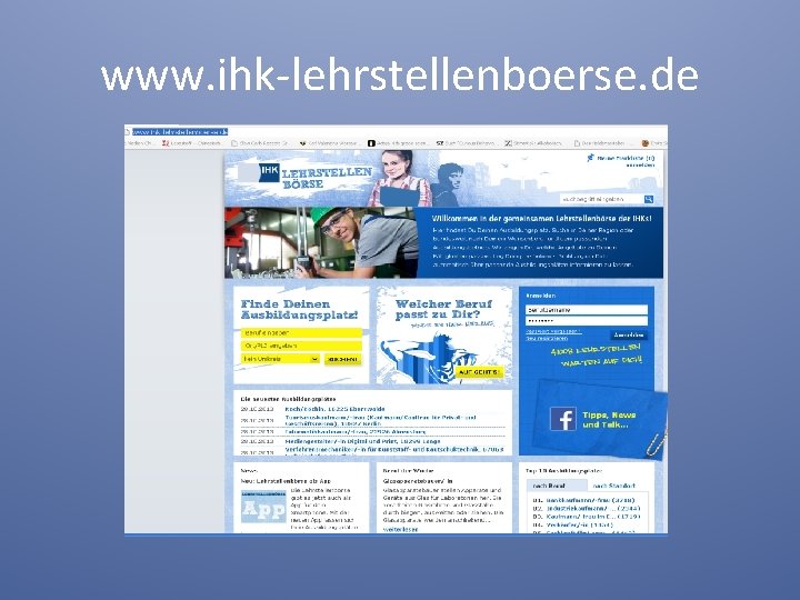 www. ihk-lehrstellenboerse. de 