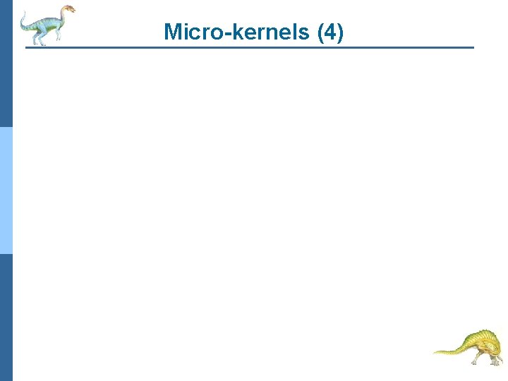 Micro-kernels (4) 
