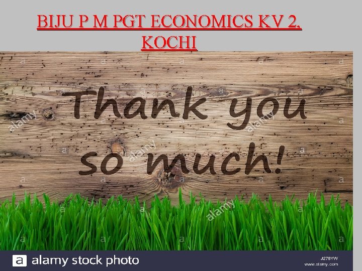 BIJU P M PGT ECONOMICS KV 2, KOCHI 