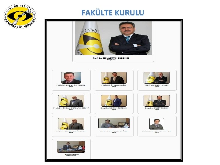 FAKÜLTE KURULU 