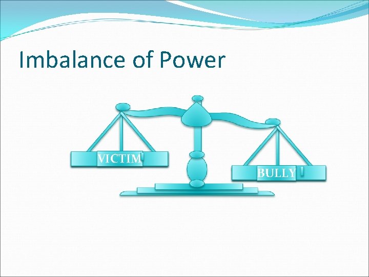 Imbalance of Power VICTIM BULLY 