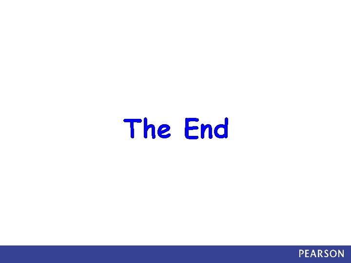 The End 