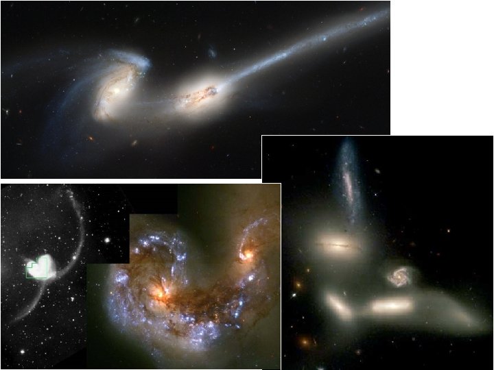 Interacting galaxies 