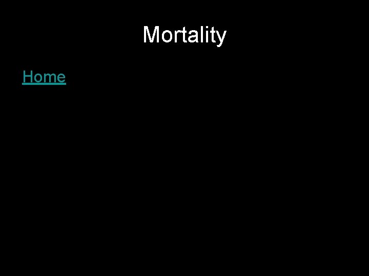 Mortality Home 