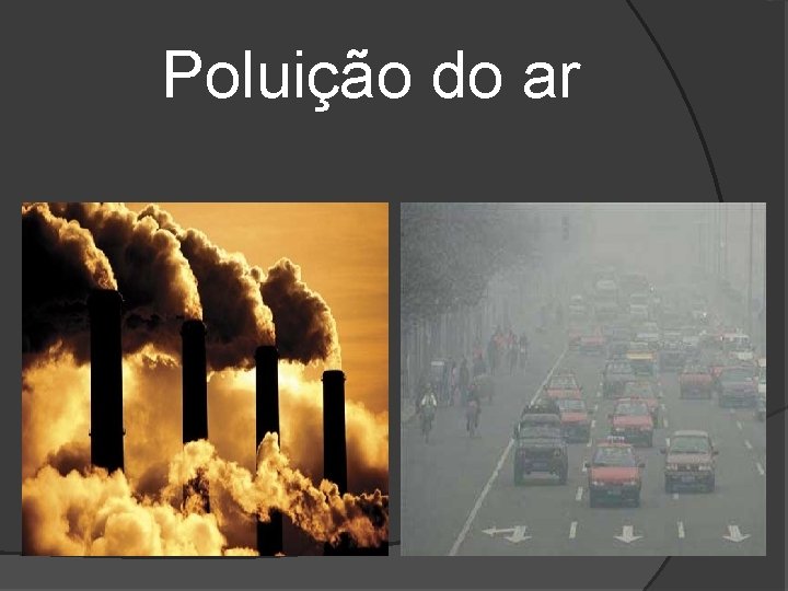 Poluição do ar 