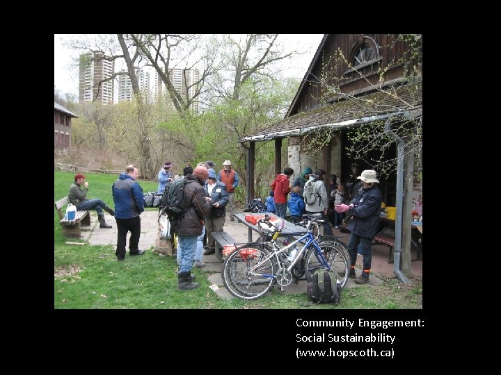 Community Engagement: Social Sustainability (www. hopscoth. ca) 