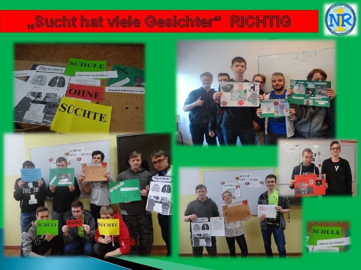 „Sucht hat viele Gesichter“ RICHTIG 