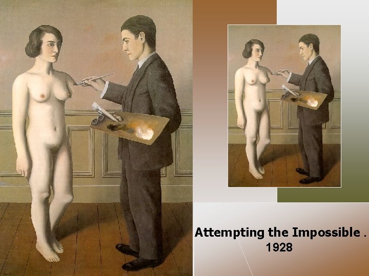 Attempting the Impossible. 1928 