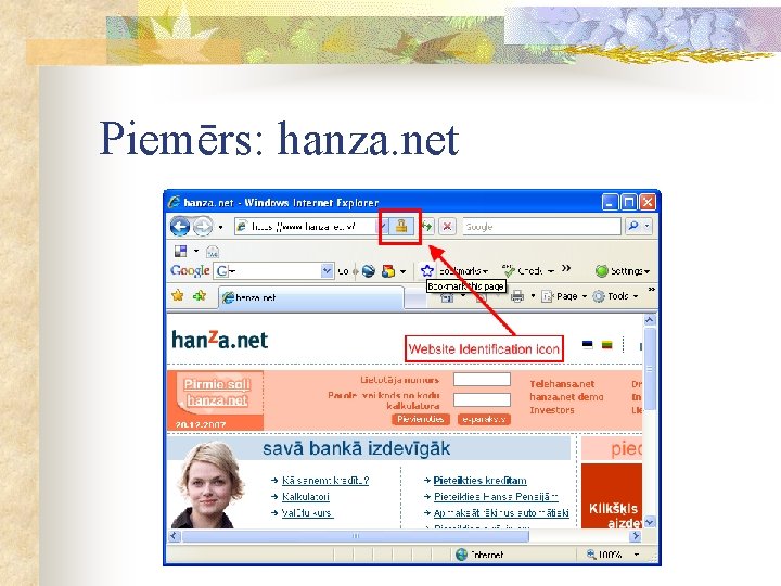 Piemērs: hanza. net 