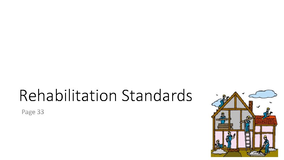 Rehabilitation Standards Page 33 