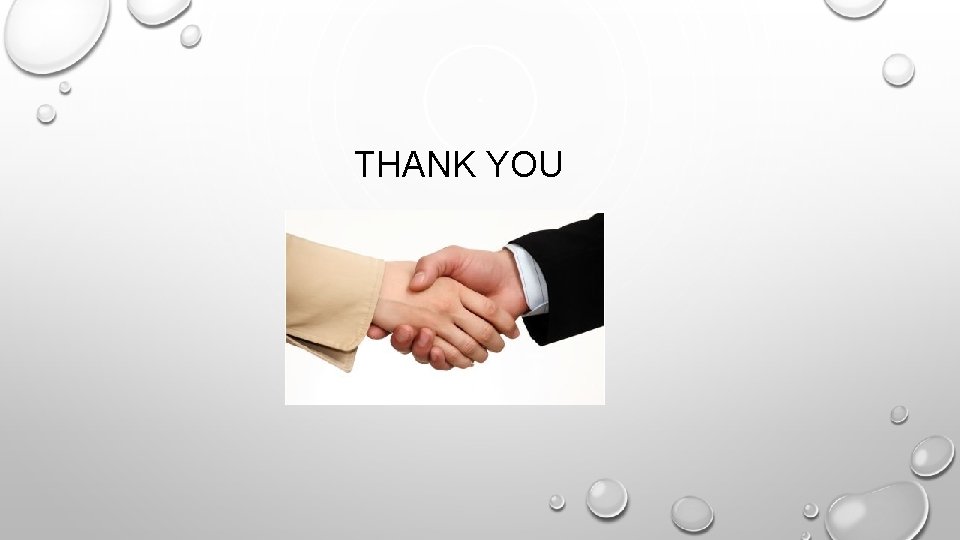 THANK YOU THANK YOU