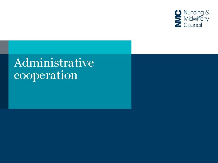 Administrative cooperation 