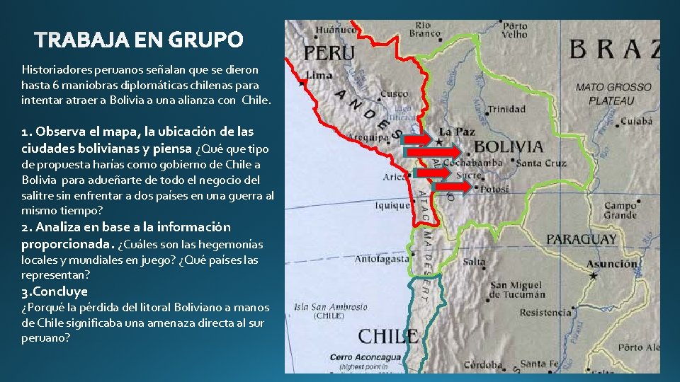 Historiadores peruanos señalan que se dieron hasta 6 maniobras diplomáticas chilenas para intentar atraer