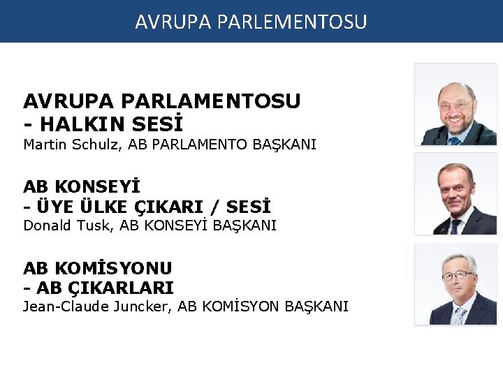 AVRUPA PARLEMENTOSU AVRUPA PARLAMENTOSU - HALKIN SESİ Martin Schulz, AB PARLAMENTO BAŞKANI AB KONSEYİ AVRUPA PARLEMENTOSU AVRUPA PARLAMENTOSU - HALKIN SESİ Martin Schulz, AB PARLAMENTO BAŞKANI AB KONSEYİ