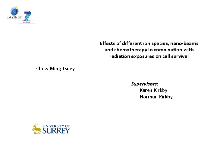 Effects of different ion species, nano-beams and chemotherapy in combination with radiation exposures on