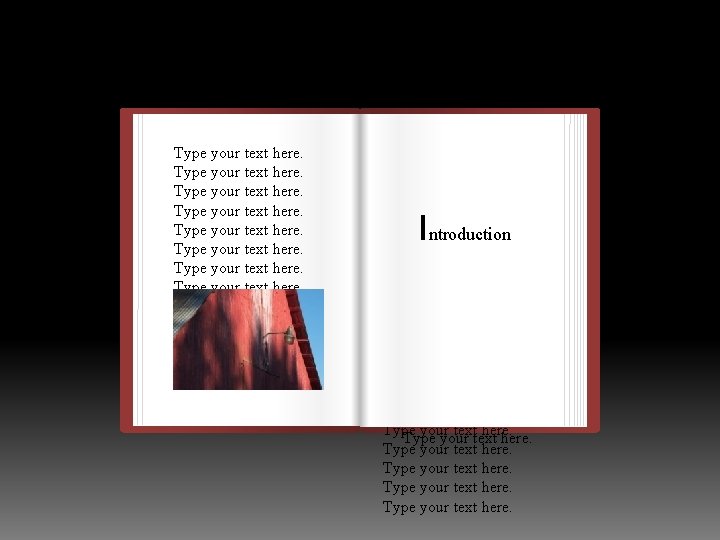 Type your text here. Type your text here. ntroduction Type your text here. Type