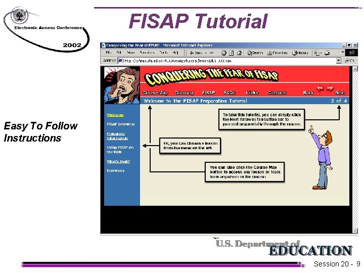 FISAP Tutorial Easy To Follow Instructions Session 20 - 9  FISAP Tutorial Easy To Follow Instructions Session 20 - 9