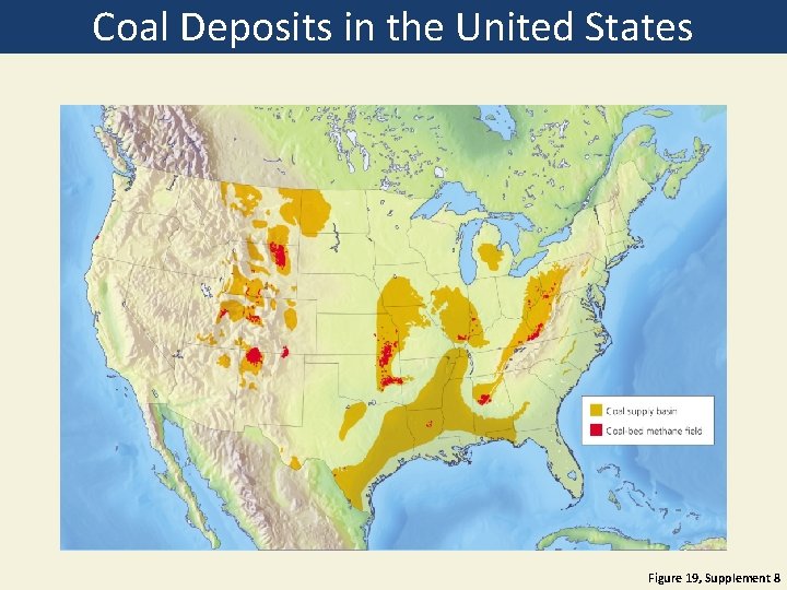 Coal Deposits in the United States Figure 19, Supplement 8 