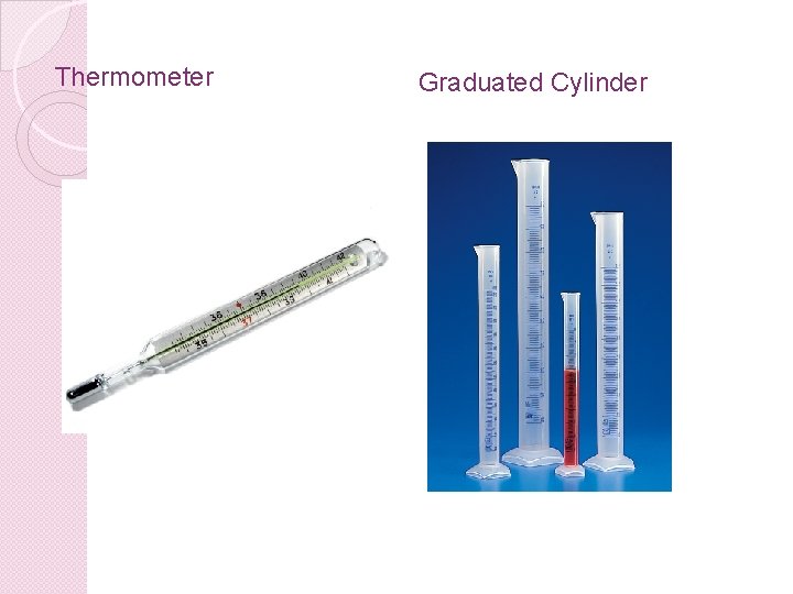 Thermometer Graduated Cylinder 