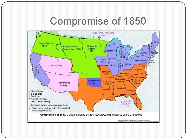 Compromise of 1850 