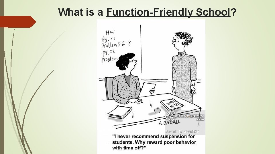 What is a Function-Friendly School? 